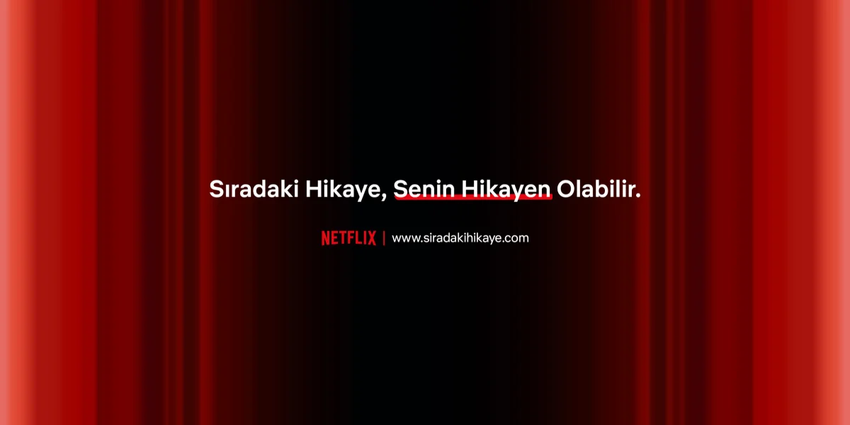 Netflix'ten Türkiye'deki Hikâye Anlatıcılarına 'Sıradaki Hikâye' Fırsatı