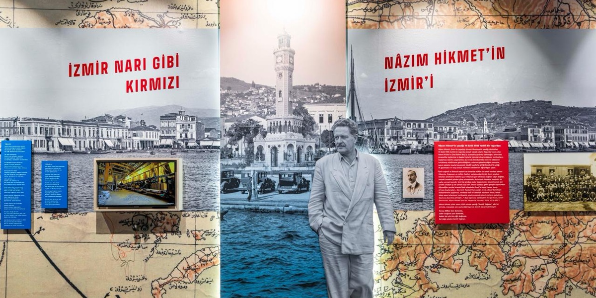 nâzım hikmet'in 'romantika'sı İzmir'de kapılarını açtı
