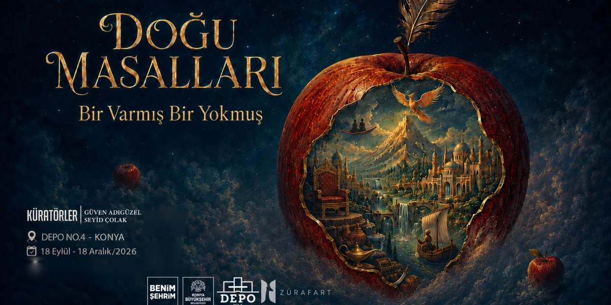 Doğu Masalları Sergisi 18 Eylül'de Konya Depo No. 4'te Açılıyor