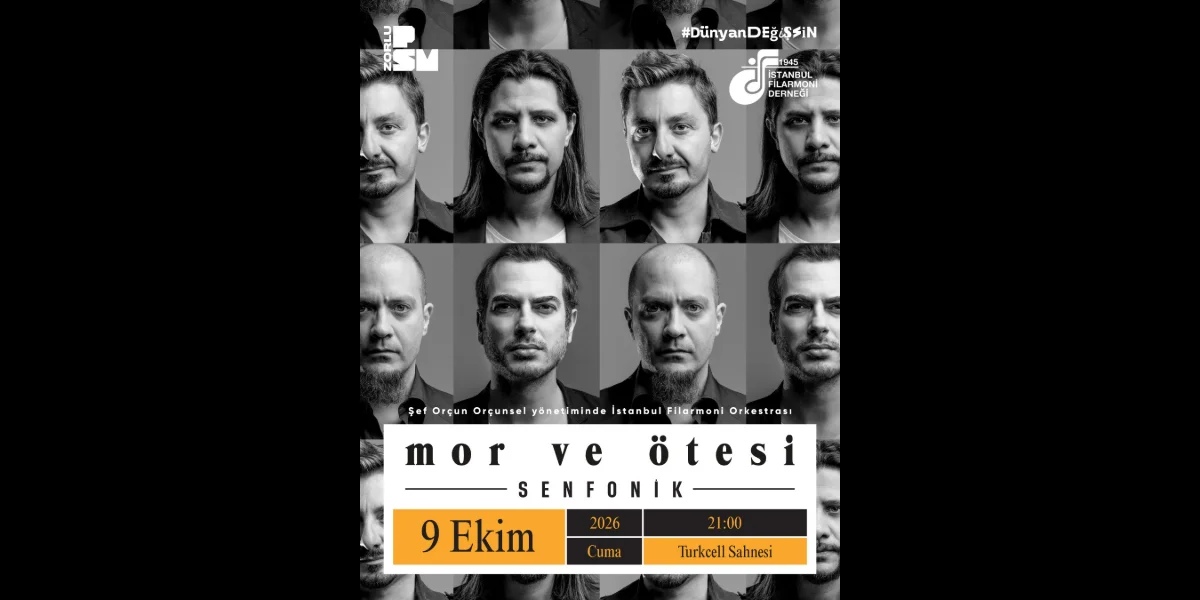 Mor Ve Ötesi Senfonik Düzenlemelerle Zorlu PSM Sahnesinde