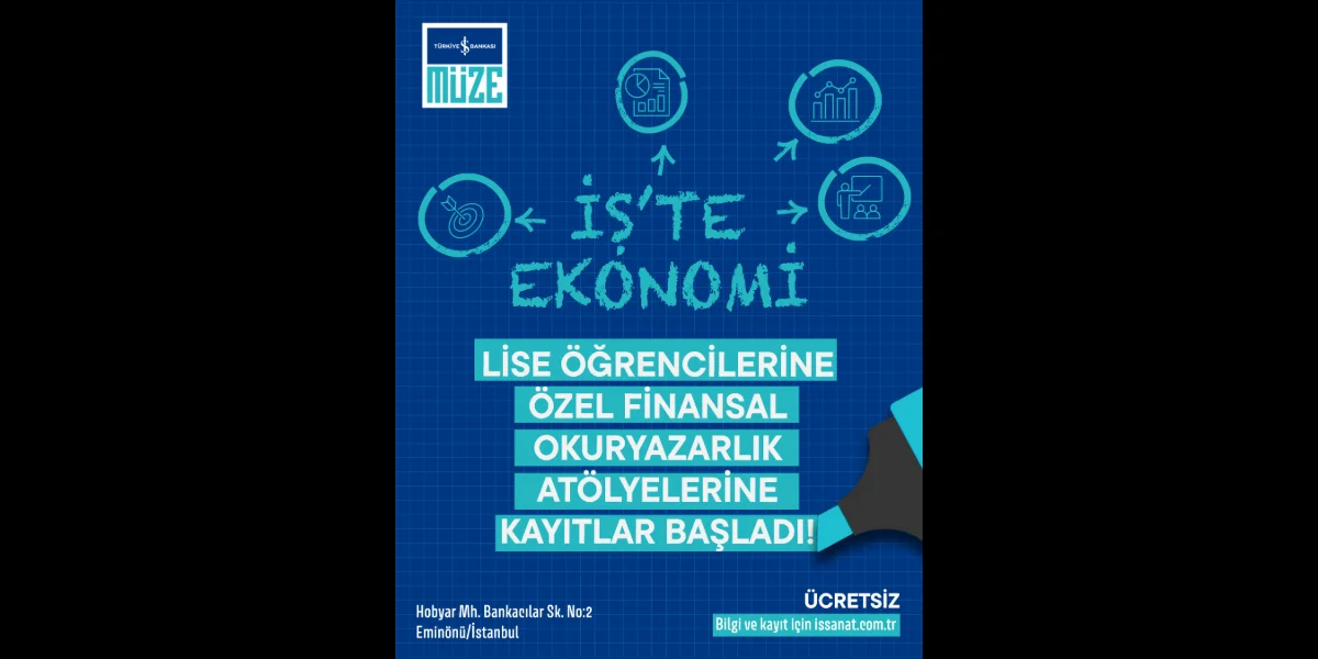 İş Bankası Müzesi'nden Lise Öğrencilerine Özel “İş’te Ekonomi” Atölyeleri Başlıyor