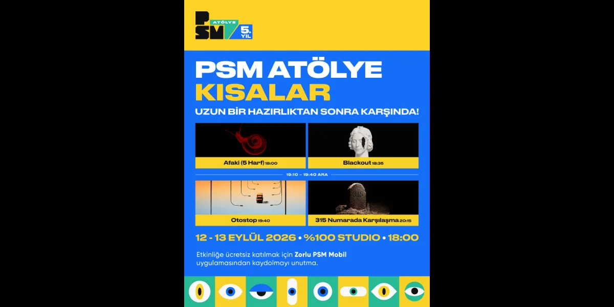 PSM Atölye’nin “Kısalar”ı Yoğun İlgi Üzerine Yeniden Sahnede
