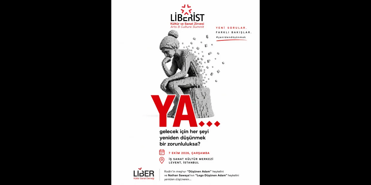 LİBERİST’26, 7 Ekim'de İş Sanat Kültür Merkezi'nde