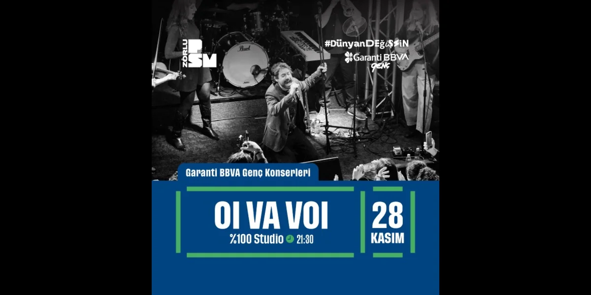 Oi Va Voi, 28 Kasım'da Zorlu PSM %100 Studio'da Sahne Alacak