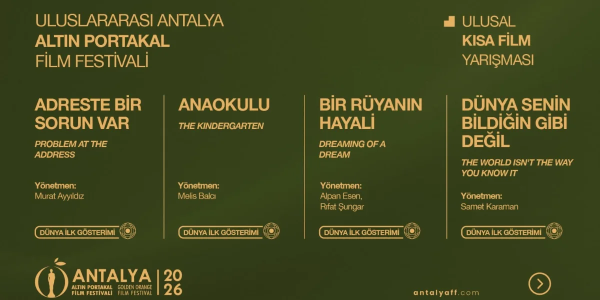 Altın Portakal'da Yarışacak Filmler ve Ödüller Açıklandı