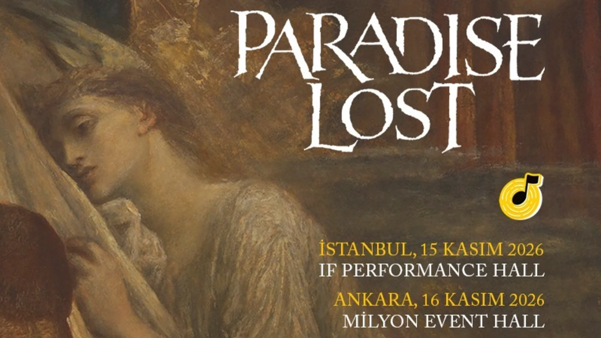 Paradise Lost, Yeni Albümü 'Ascension' İle Türkiye'de