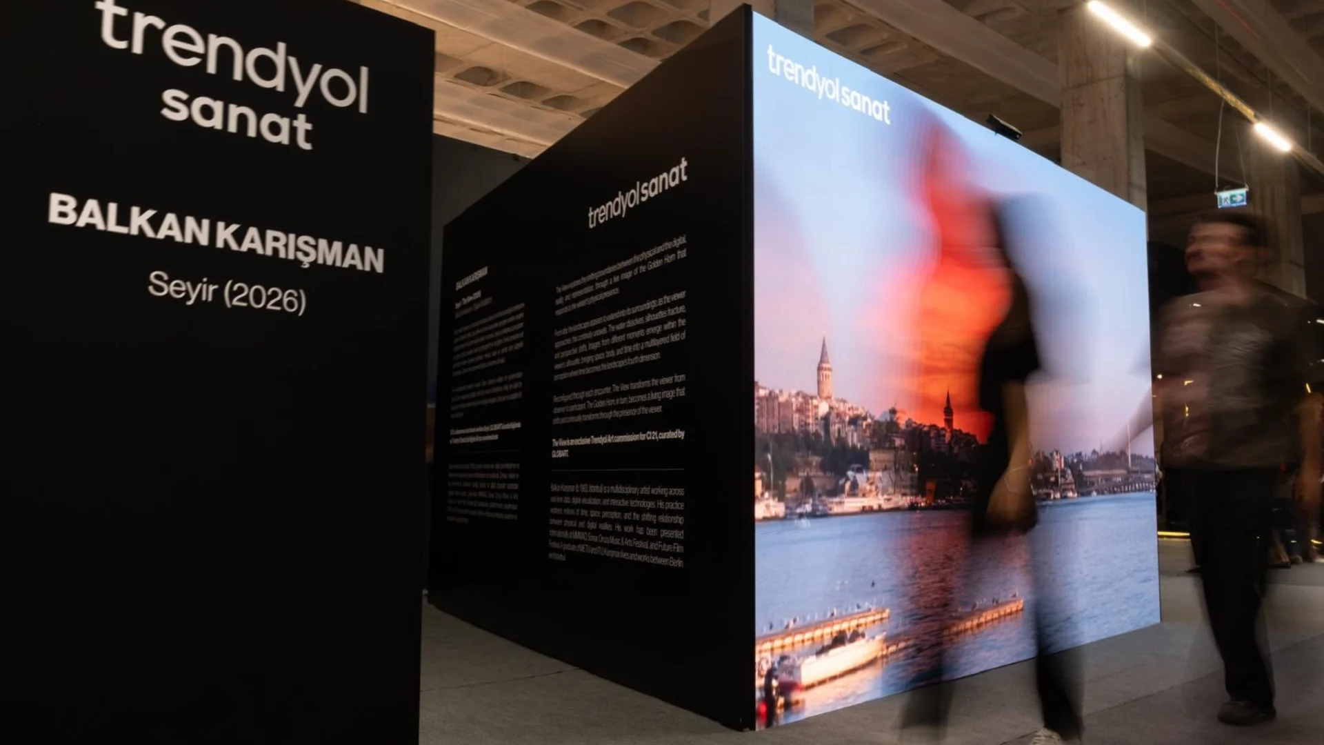 Balkan Karışman'ın 'Seyir'i Contemporary Istanbul'da Haliç'e Yeni Bir Bakış