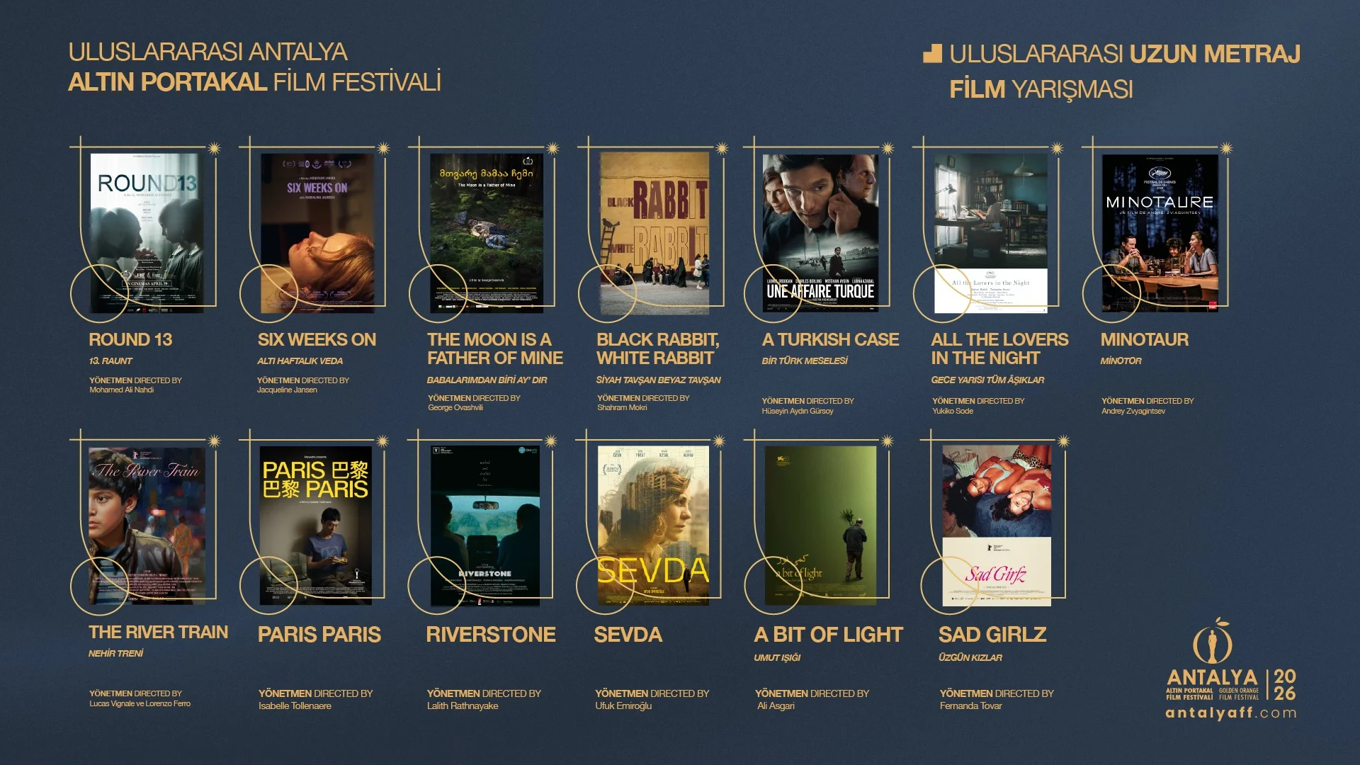 Altın Portakal’da Uluslararası Uzun Metraj Yarışma Filmleri Açıklandı