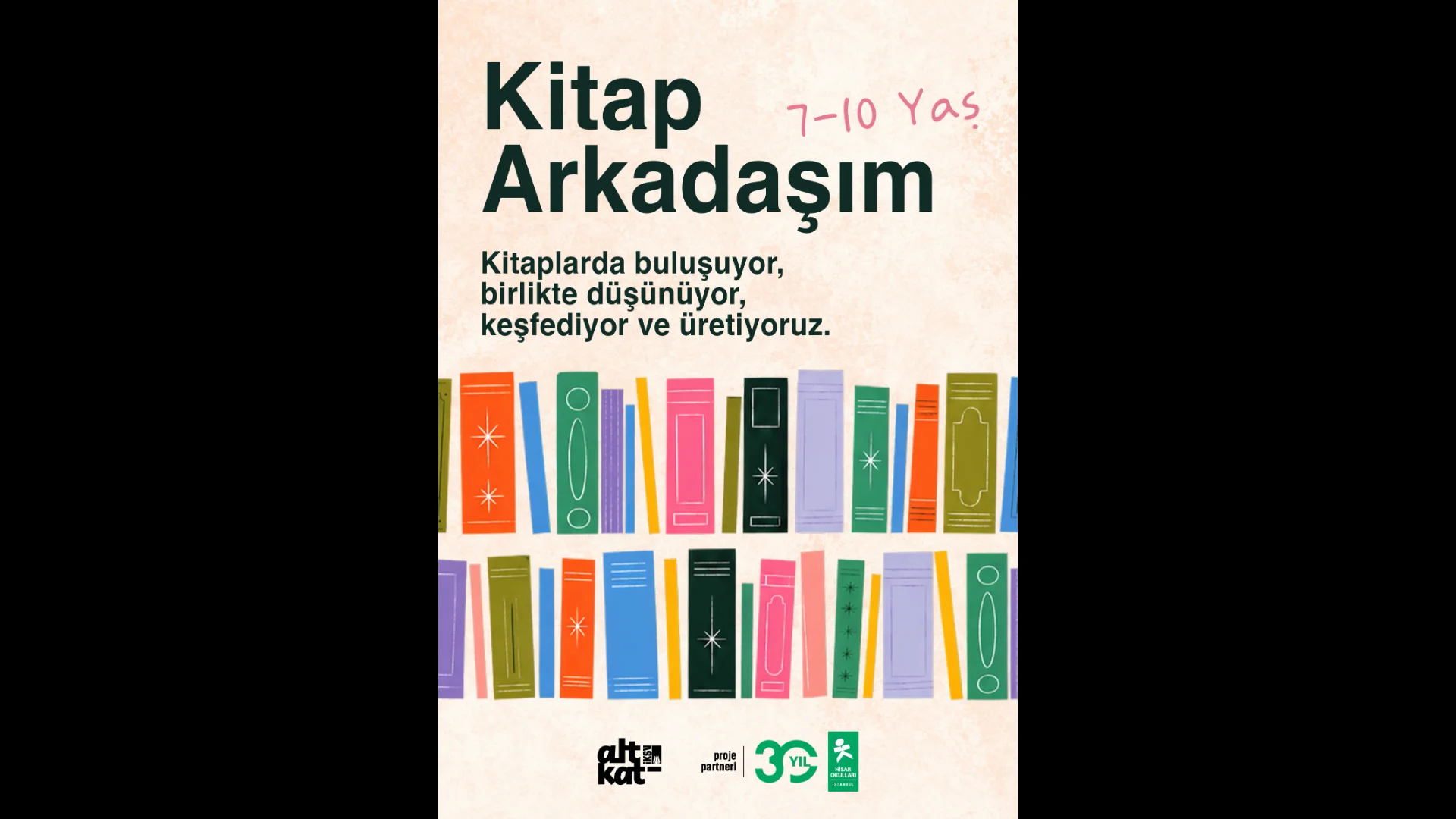 İKSV Alt Kat ve Hisar Okulları’ndan Çocuklara Özel “Kitap Arkadaşım” Projesi