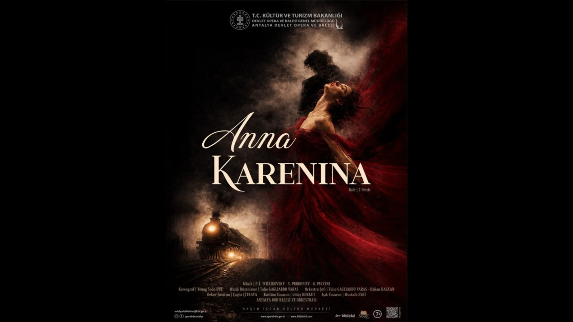 Anna Karenina Balesi Antalya'da Sahneleniyor