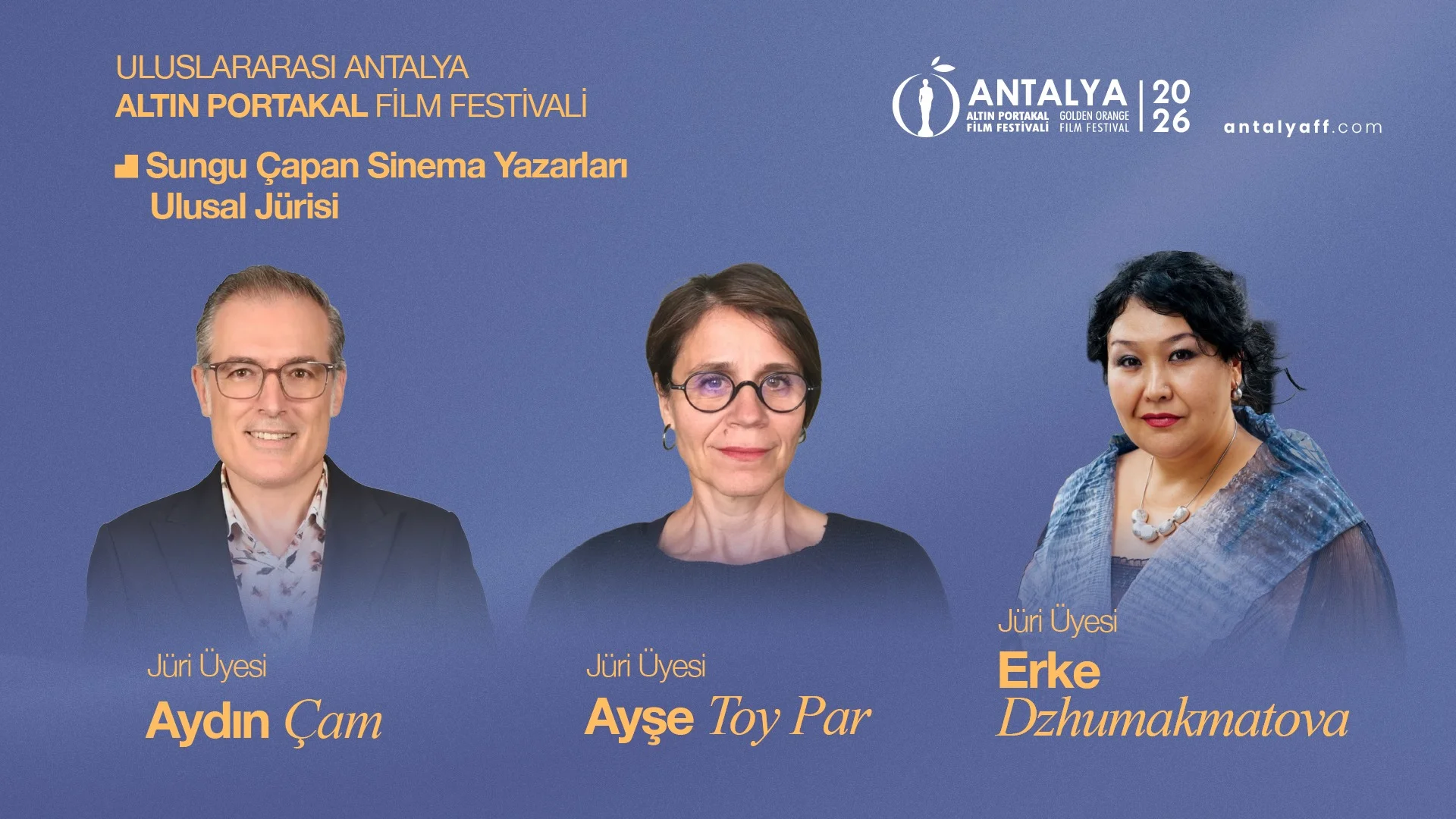 Altın Portakal’da Sungu Çapan Sinema Yazarları Jürisi Belli Oldu