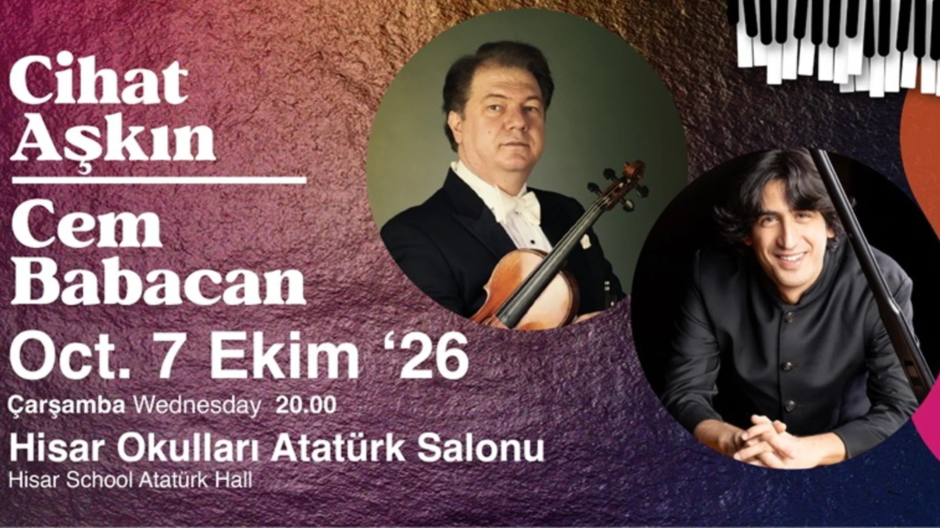 Cihat Aşkın Ve Cem Babacan'dan Feyyaz Berker Anısına Özel Konser