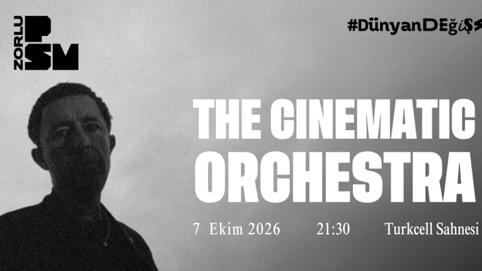 The Cinematic Orchestra Zorlu PSM'de Sinematik Bir Deneyim Sunacak