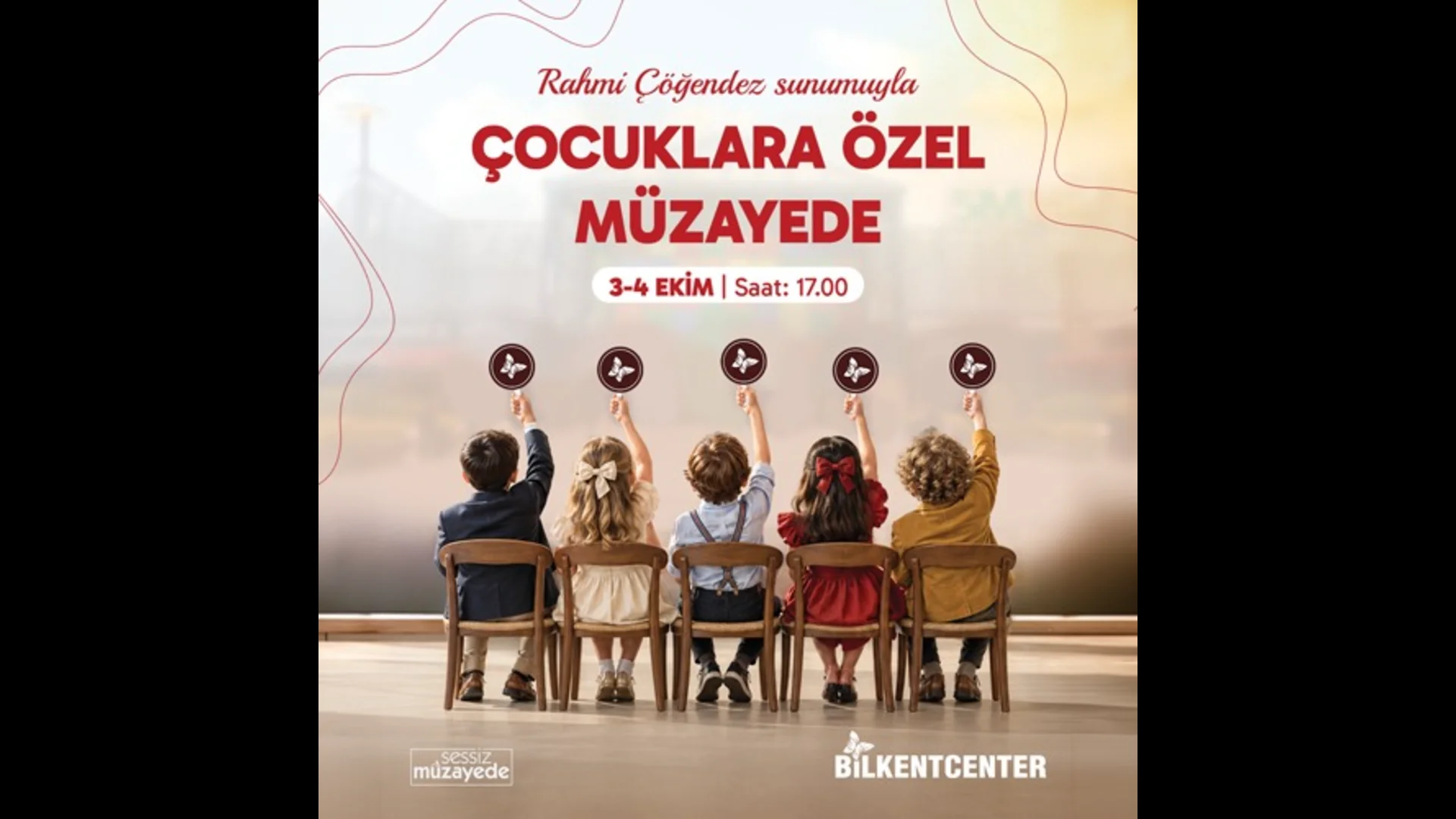 Bilkent Center'da Çocuklara Özel Müzayede Sanatla Buluşuyor