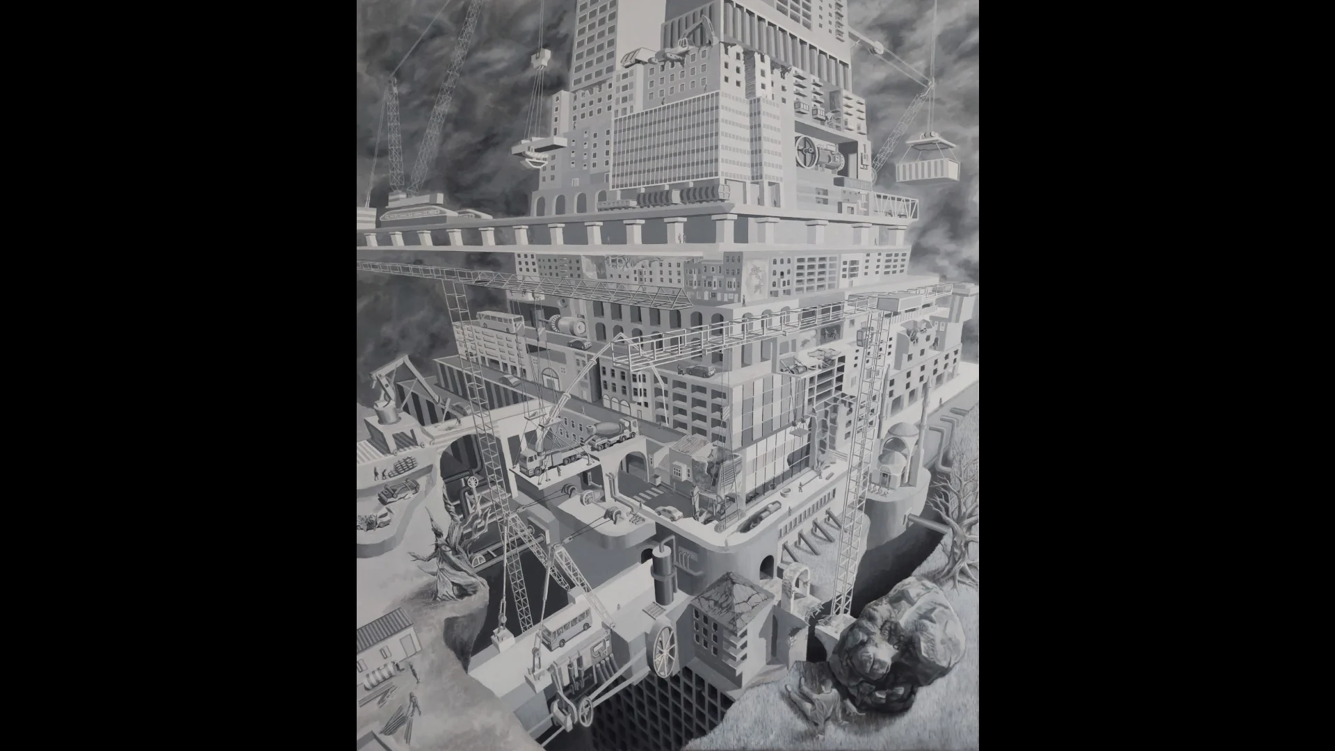 Akın Güreş'in Bellek İzleri Loft Art'ta Sergileniyor