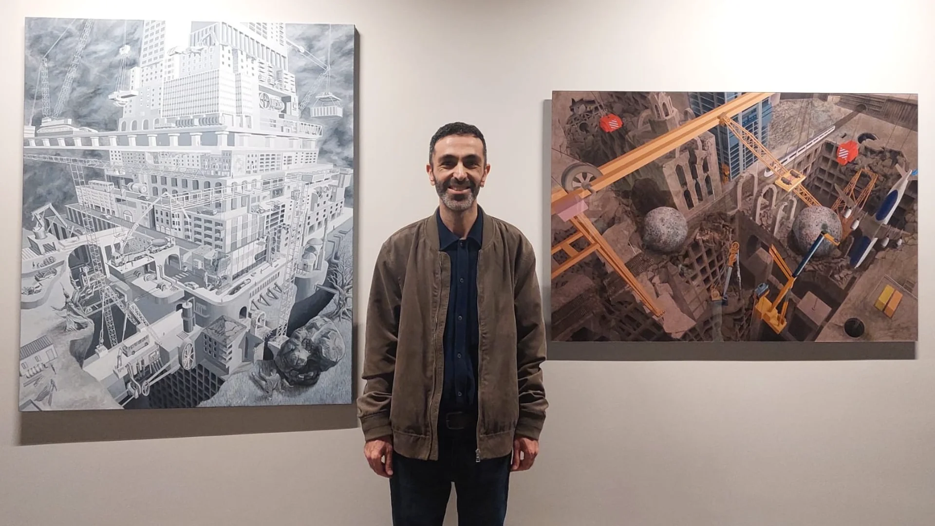 Akın Güreş'in Bellek İzleri Loft Art'ta Sergileniyor