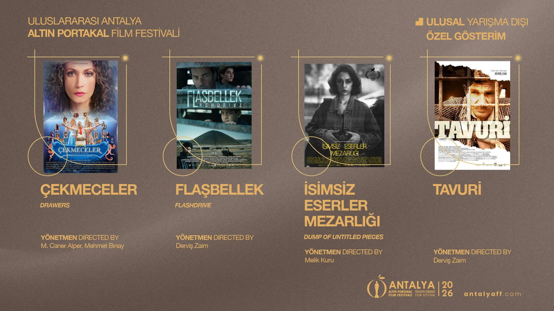 Altın Portakal'da Ulusal Yarışma Dışı Filmler Duyuruldu