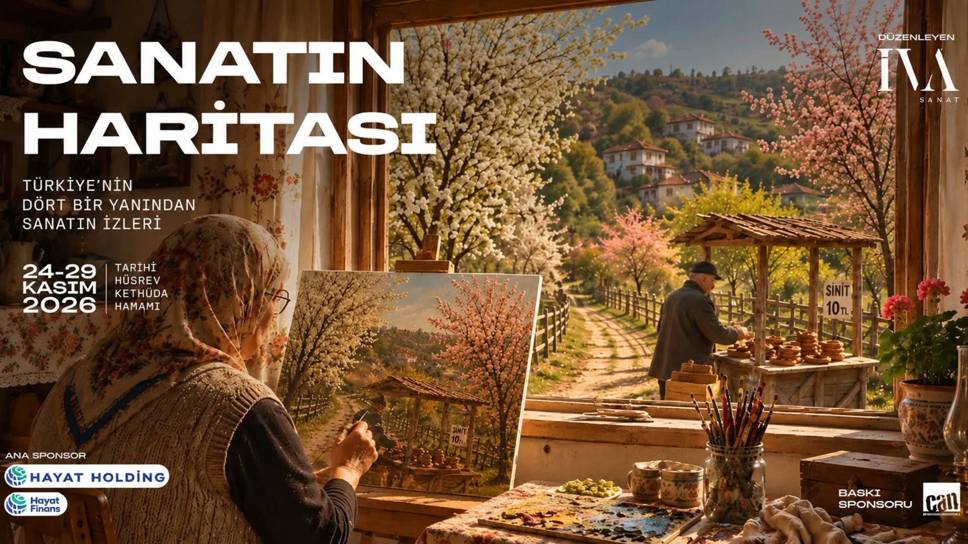 Sanatın Haritası Karma Sergisi İçin Başvurular Başladı