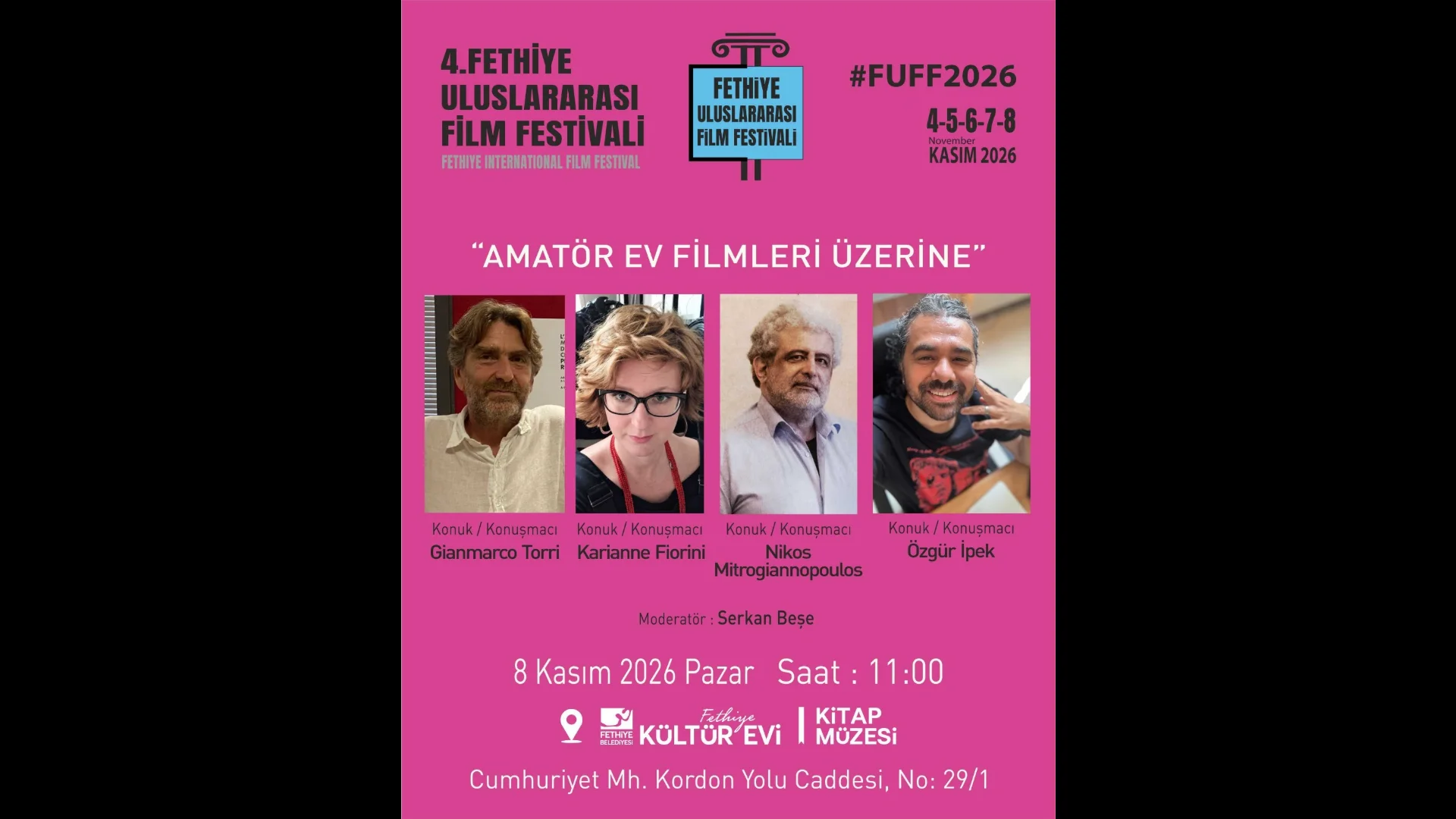 Fethiye Film Festivali Paneller Ve Söyleşilerle Sinemayı Derinleştiriyor
