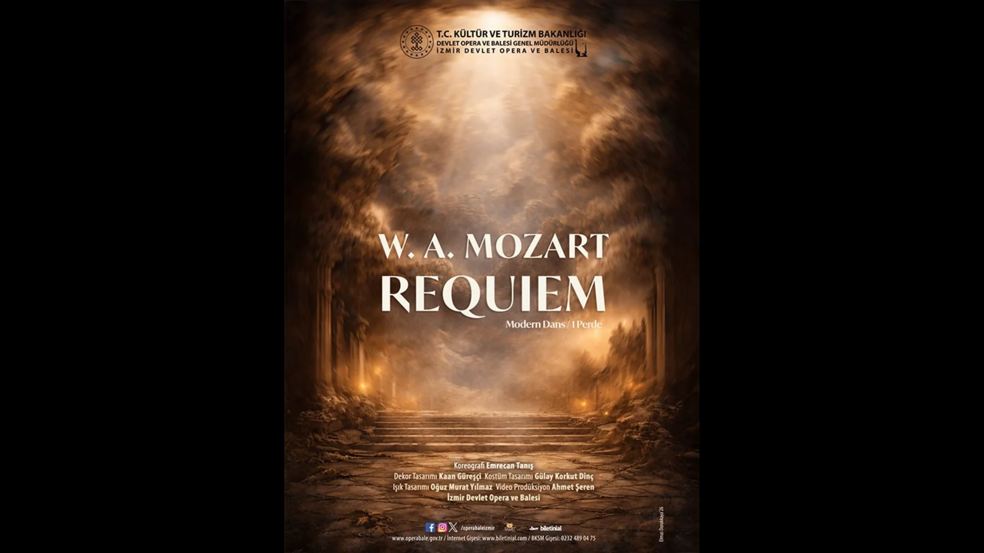 Mozart Requiem, 12 Ekim'de İzmir DOB Sahnesinde