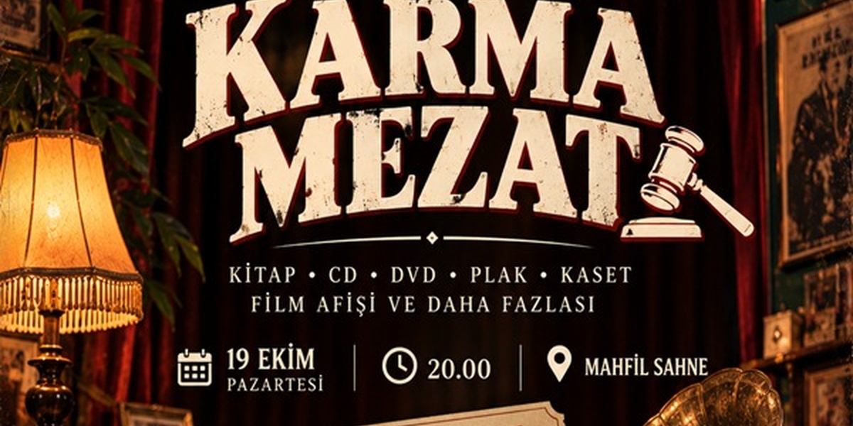 Karma Mezat Tiyatro Oyunu 19 Ekim'de Eskişehir'de