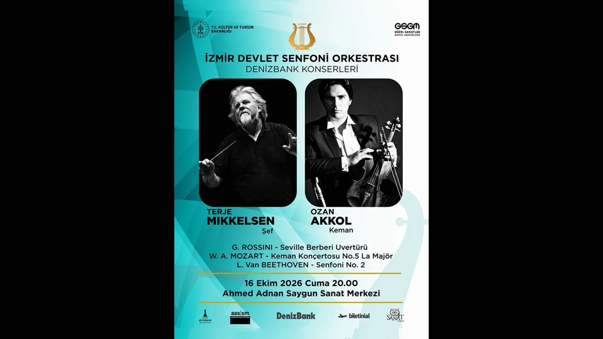 İDSO, 16 Ekim'de Ahmed Adnan Saygun'da Konser Verecek