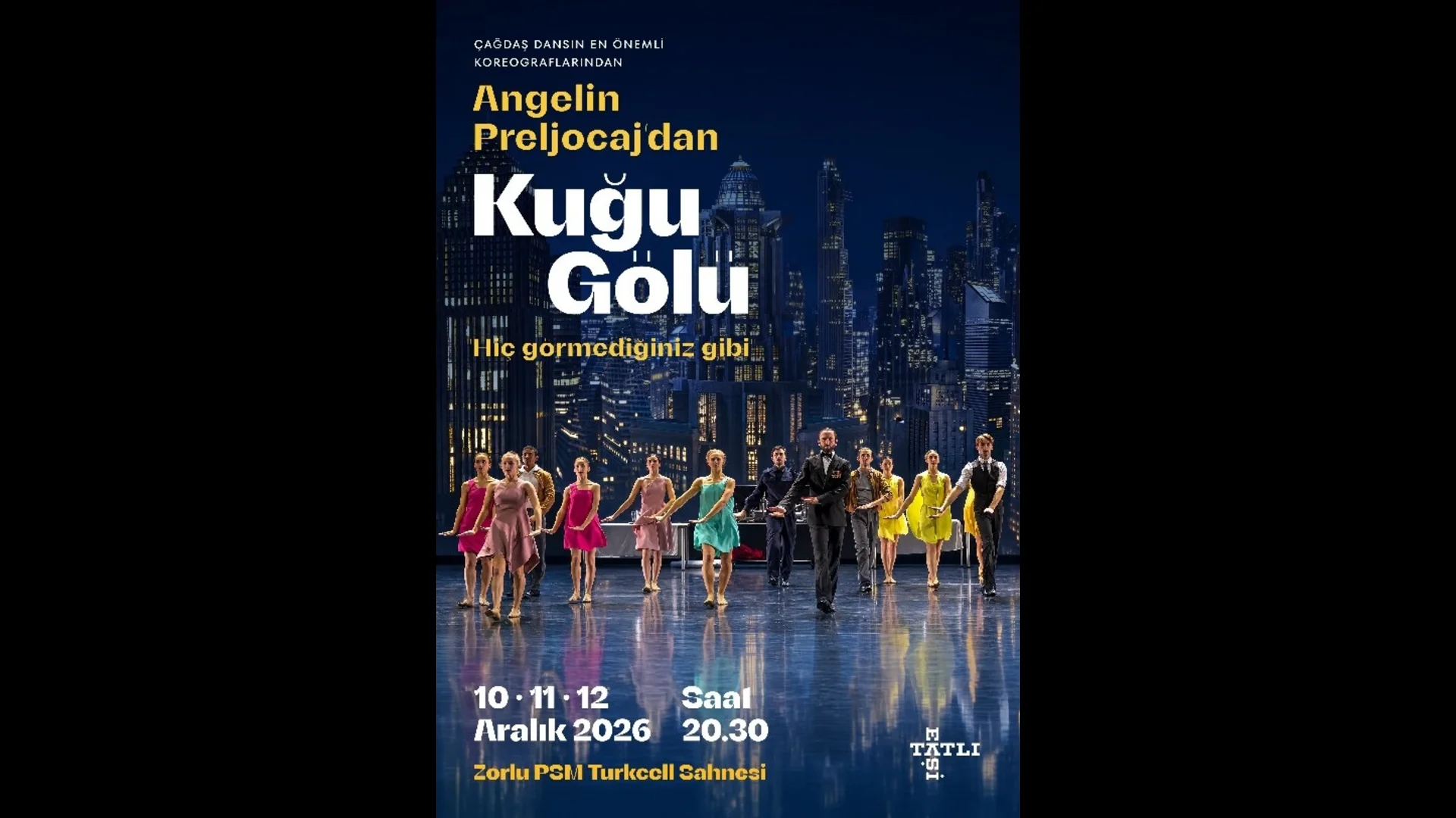 Angelin Preljocaj’dan Ezber Bozan ‘Kuğu Gölü’ İstanbul’da