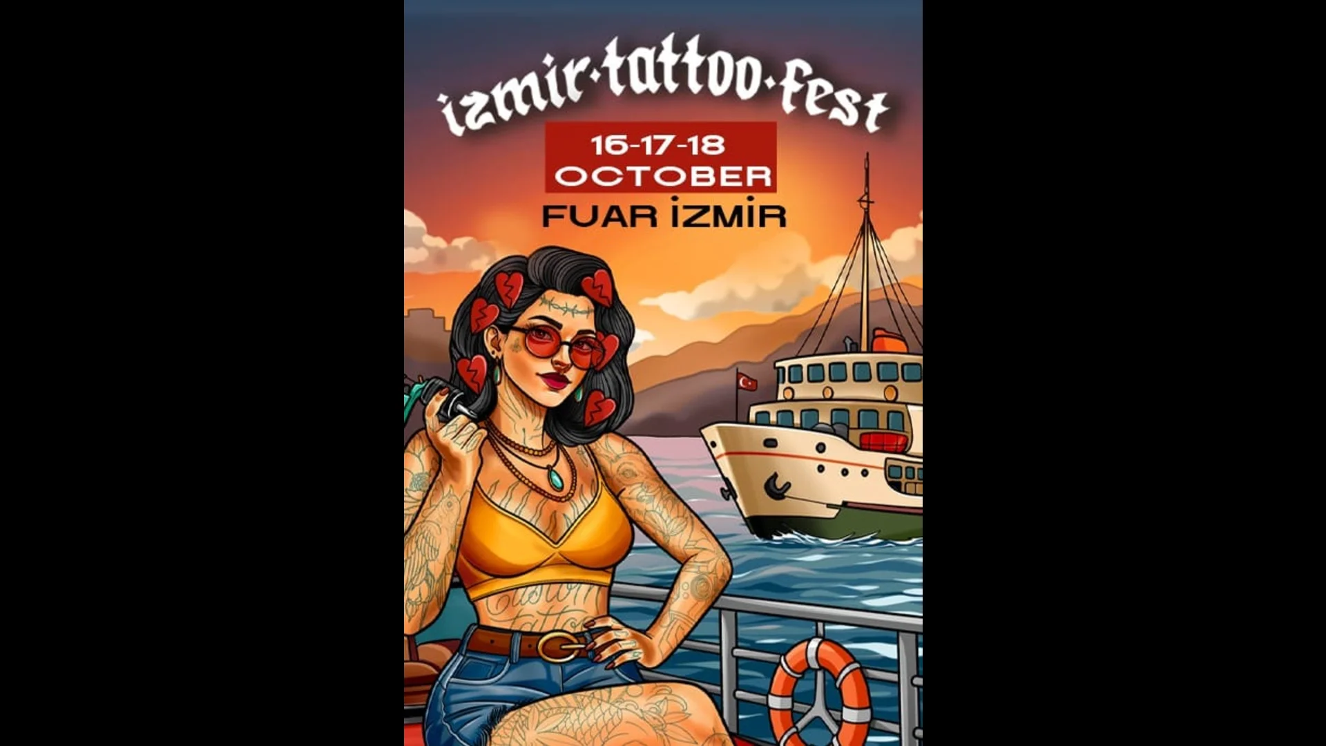 İzmir Tattoo Fest 2026, 16-18 Ekim'de Fuar İzmir'de Başlıyor